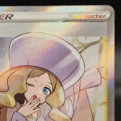 [NM] Caitlin 189/198 Chilling Reign Full Art Holo Ultra Rare 2021 Pokemon - Image 4