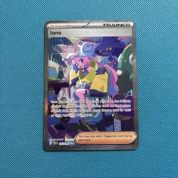 Pokemon TCG Iono 237/091 SV: Paldean Fates Special Illustration Rare MINT - Image 1
