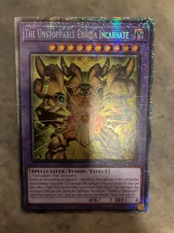 Yugioh! TCG - The Unstoppable Exodia Incarnate - Starlight Rare - MP25-EN008 - Image 1
