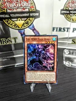 Yu-Gi-Oh! Evil HERO Toxic Bubble SUDA-EN001 Ultra Rare - Image 1