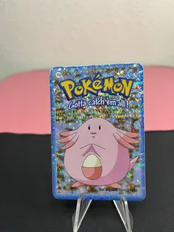Chansey #113 - Vintage Vending Machine Prism Sticker 2000 - Pokemon Card - Image 1