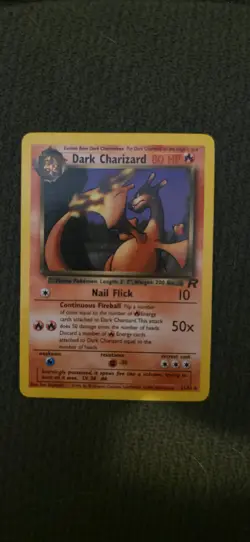 Pokemon TCG Dark Charizard : NEAR MINT COND : Team Rocket 21/82 Card - Image 3