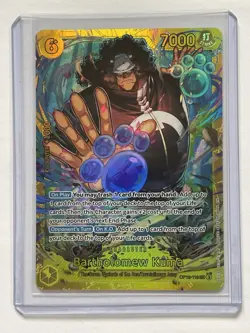 Bartholomew Kuma SEC OP12-119 Legacy of the Master One Piece Card Game English - Image 1