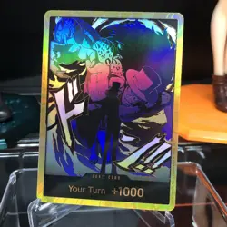 One Piece | PRB-02 Rob Lucci (GOLD DON CARD) English Alt Art Parallel CCG Rare - Image 3