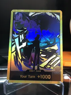 One Piece | PRB-02 Rob Lucci (GOLD DON CARD) English Alt Art Parallel CCG Rare - Image 5