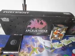 POKEMON COLLECTION/LOT-ARCEUS VSTAR, CARDS, DICE, MAT,MORE RARE!! - Image 2