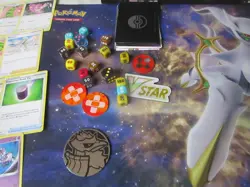 POKEMON COLLECTION/LOT-ARCEUS VSTAR, CARDS, DICE, MAT,MORE RARE!! - Image 4