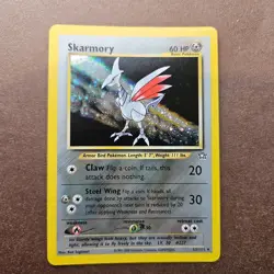 Skarmory 13/111 - Pokemon Neo Genesis Holo Rare Card - MP - Image 1