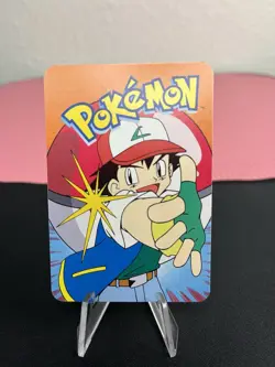 Mr. Mime #122 - Vintage Vending Machine Prism Sticker 2000 - Pokemon Card - Image 2