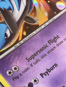 Pokemon TCG Latios 30/30 XY Latias & Latios Trainer Kit Holo Rare Card - Image 4