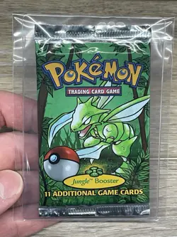 1999 Pokemon Starter Gift Box - SEALED Jungle Booster & Machamp - ALL CARDS Inc - Image 3