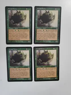 MtG Krosan Tusker LP/P x4 - Onslaught - Image 1