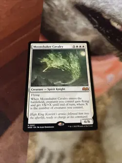 Moonshaker Cavalry Wilds of Eldraine Regular NM - Image 1