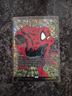 Arachnogenesis (Borderless) FOIL Marvel Universe Eternal-Legal Regular - Image 1