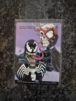 INFERNAL GRASP mtg NM-M Spider-Man Marvel Universe Mythic Extended Art - Image 1