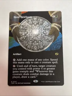 Herd Heirloom (Borderless) Tarkir: Dragonstorm #347 Rare - Image 1
