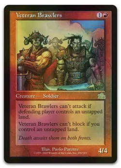 Veteran Brawlers #106 (Foil) (NM) Prophecy PCY Magic MTG - Image 1