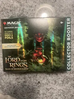 Magic The Gathering UNIVERSES BEYOND Lord of the Rings OMEGA COLLECTOR BOOSTER 195166205274 - Image 1