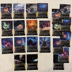 Magic the Gathering MTG Edge Of Eternities Full Art Lands Bonus Sheet x22 NM - Image 1