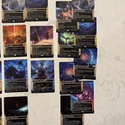 Magic the Gathering MTG Edge Of Eternities Full Art Lands Bonus Sheet x22 NM - Image 3