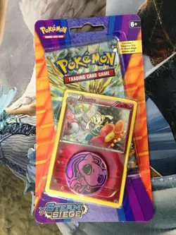 Pokemon "Steam Siege" 10-Card Sealed Checklane Booster (Xerneas) X1 - Image 1