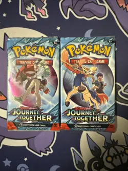 Pokemon Journey Together Booster Packs - New/Sealed 2 Packs - Image 1