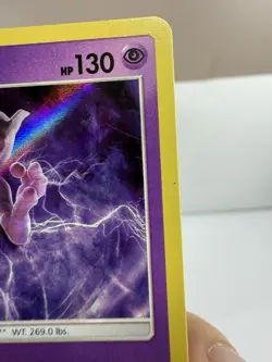 Pokemon Mewtwo Detective Pikachu 12/18 Holo Rare - Image 4