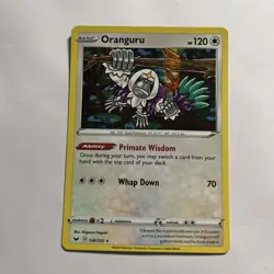 Oranguru Holo Rare - 148/202 - Sword & Shield Base Pokemon 2020 - Image 1