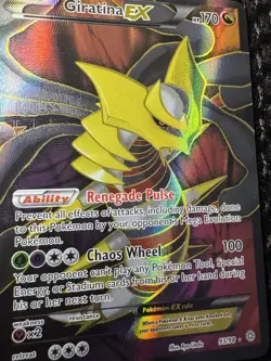 Giratina EX (93 Full Art) 93/98 XY-Ancient Origins NM Holo Pokemon TCG - Image 2