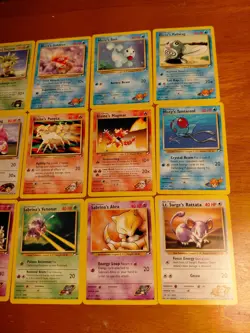 Pokemon - Lot of 17 - Gym Heroes Unlimited - Commons And Uncommons - Image 3