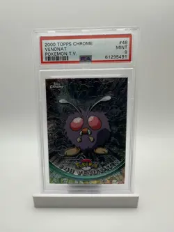 2000 Topps Chrome Pokemon HOLO #48 VENONAT PSA 9 - Image 1