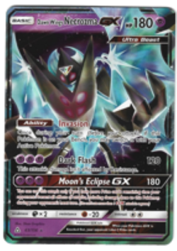 Dawn Wings Necrozma GX 63/156 Pokemon Ultra Prism Sun & Moon Holo - Image 1