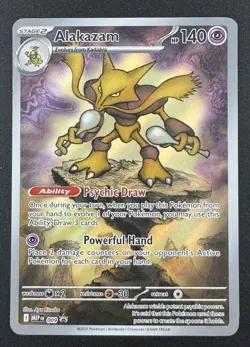 Alakazam 009 Me: Mega Evolution ETB Promo Pokemon TCG - Image 1