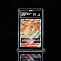 2023 POKEMON SWORD & SHIELD CROWN ZENITH #019 CHARIZARD VSTAR TAG 10 - Image 1