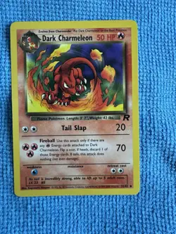 Pokemon Dark Chameleon 32/82 Team Rocket TCG Uncommon - Image 1