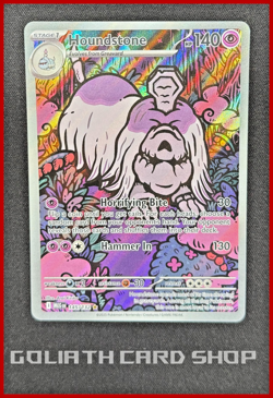 Houndstone 145/132 Illustration Rare - Me01: Mega Evolution Base set Pokemon TCG - Image 1