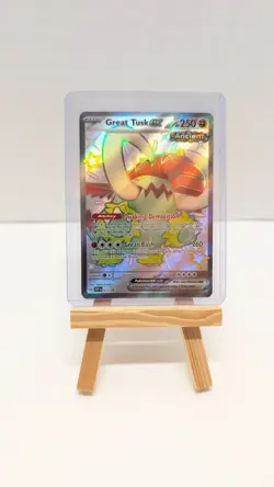 Pokemon TCG, Great Tusk Ex SVP 072 - Black Star Promo - Image 1