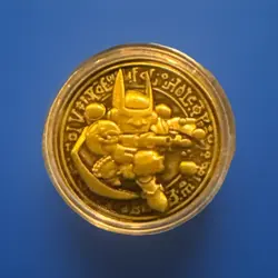 Yu-Gi-Oh! Official YCS Pre-Registration Gold Coin | Elemental HERO Bubbleman - Image 1