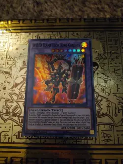 D/D/D Flame High King Genghis - MP19-EN229 - Super Rare - 1st ed - Yugioh (NM) - Image 1
