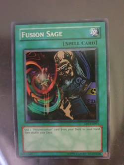 YUGIOH FUSION SAGE SUPER RARE TP6-003 NM - Image 1