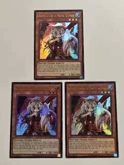 Ghost Ogre & Snow Rabbit LCKC-EN078 x3 Ultra Rare Yugioh Kaiba Collection Set - Image 1
