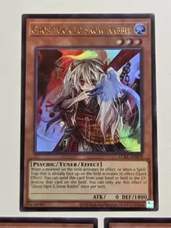 Ghost Ogre & Snow Rabbit LCKC-EN078 x3 Ultra Rare Yugioh Kaiba Collection Set - Image 2