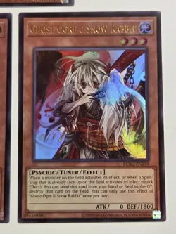 Ghost Ogre & Snow Rabbit LCKC-EN078 x3 Ultra Rare Yugioh Kaiba Collection Set - Image 4