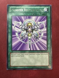 Monster Reincarnation - LP - LCYW-EN142 - Unlimited - Rare - Yu-Gi-Oh! TCG - Image 1