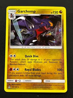 Garchomp 99/156 - Cracked Ice Holo Deck Exclusives Holo Pokemon TCG Card LP - Image 1