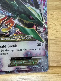 Pokemon TCG M Rayquaza EX Celebrations Classic Collection Holo Ultra Card 76/108 - Image 4