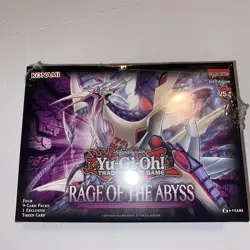 New Yu-gi-oh Rage Of The Abyss Mini Box 4-9 Card Packs 1 Exclusive Token Card - Image 1