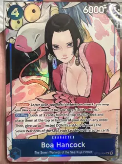 Boa Hancock ST17-004 One Piece Illustration Box Volume 1 Promo Card SEALED - Image 1