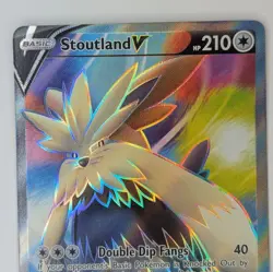 Stoutland V 157/163 SWSH Battle Styles NM Pokemon TCG Card - Image 2