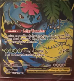 Mega Venusaur EX 155/132 Mega Evolution ENGLISH Pokemon TCG Card NM Ultra Rare - Image 4